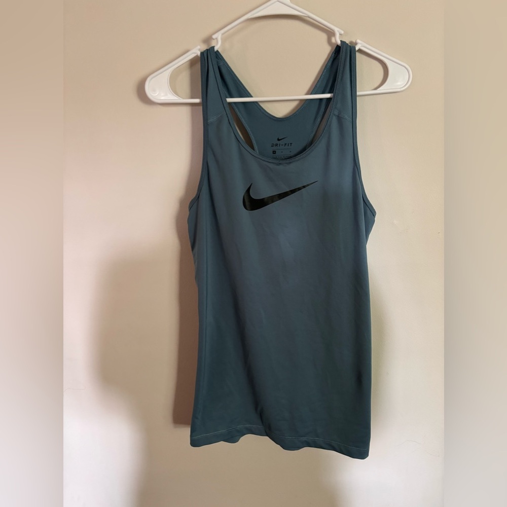 Blue tank top